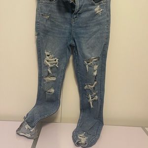 High waisted stretchy American Eagle jeans size 8